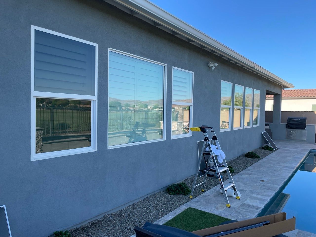 Recent residential window tinting work by AZ Max Tint