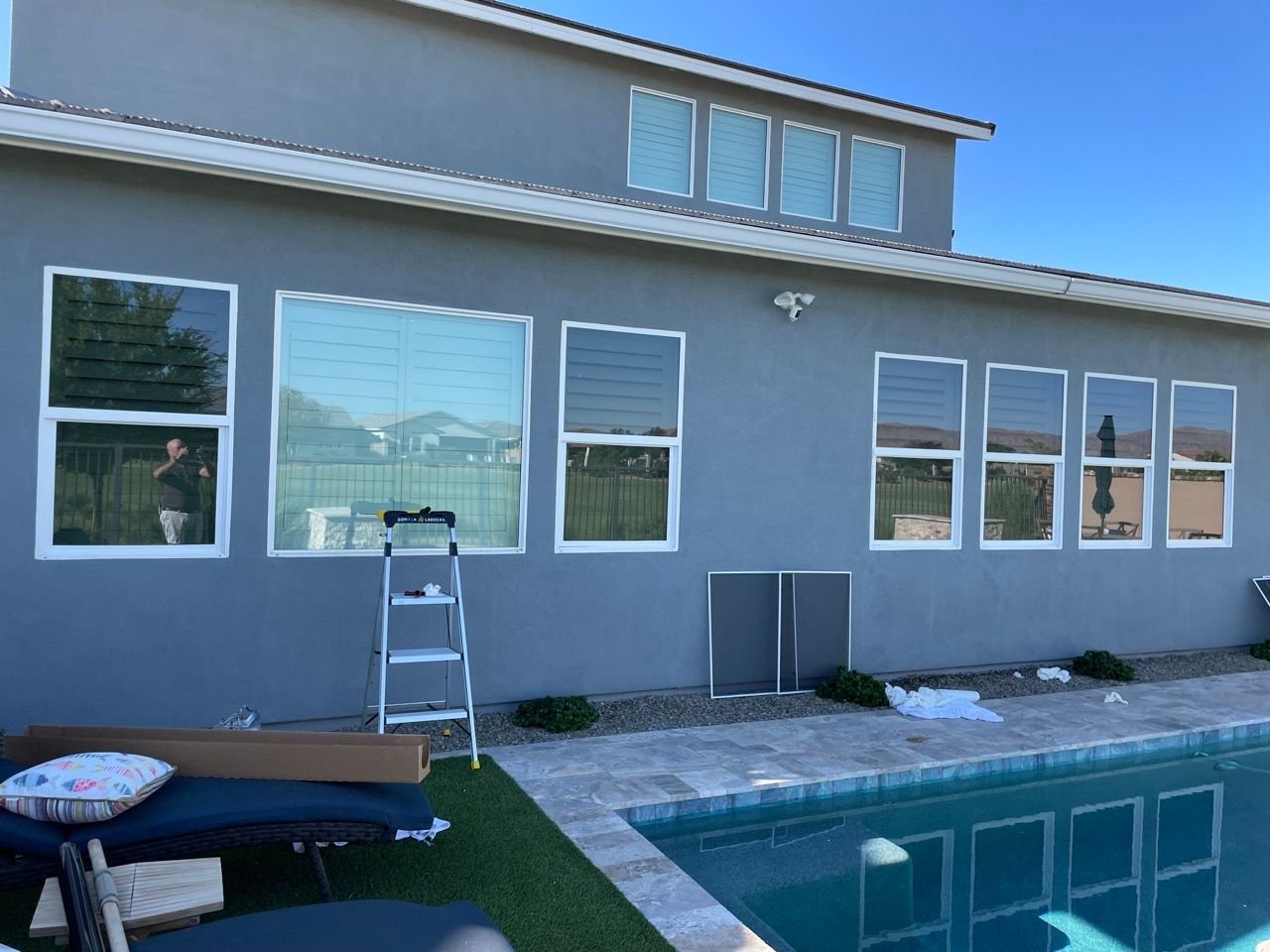 Recent residential window tinting work by AZ Max Tint