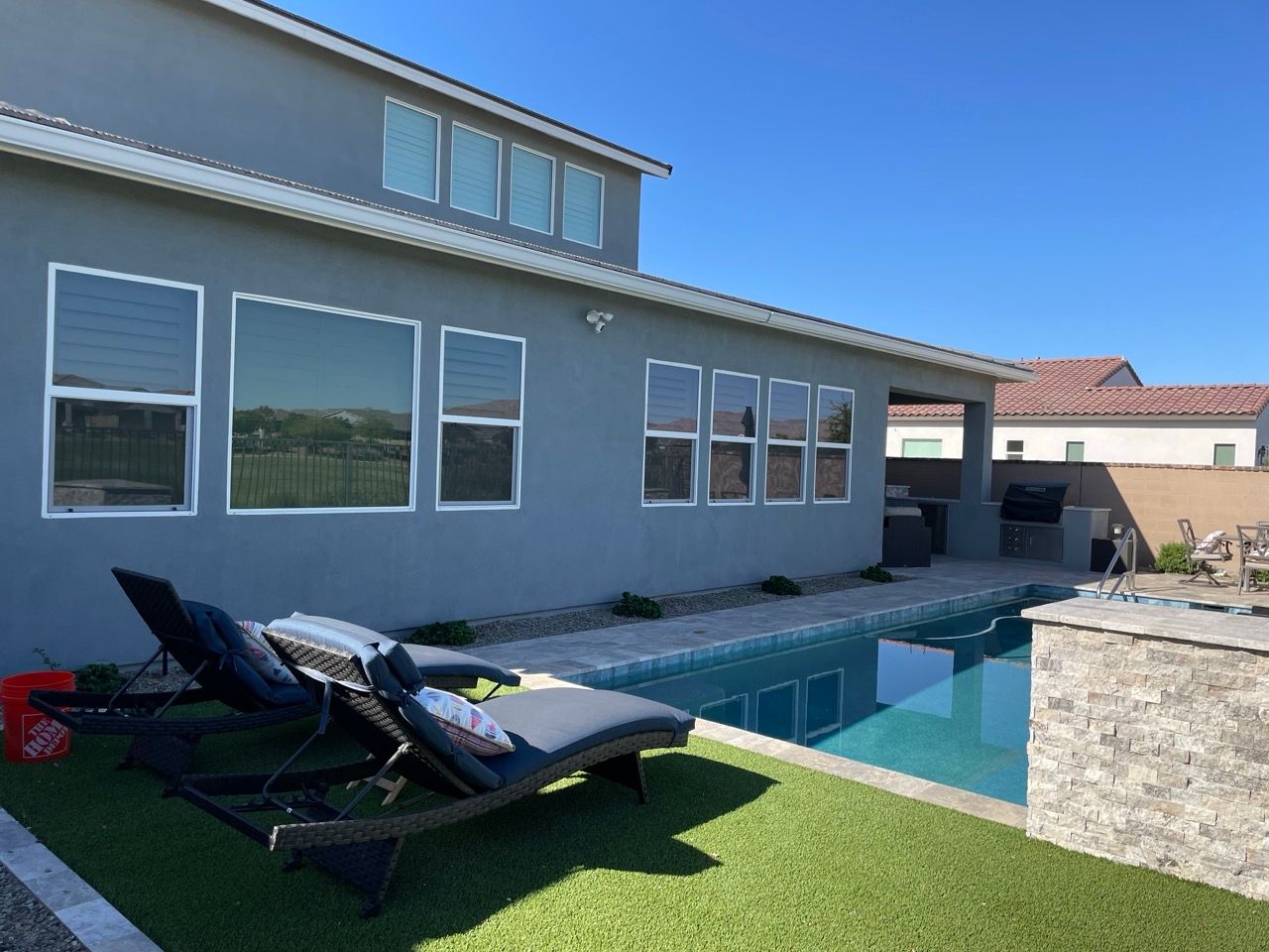 Recent residential window tinting work by AZ Max Tint